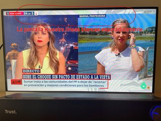 TV Sylvox 22” Smart TV (*CON DEFECTO EN PANTALLA*)