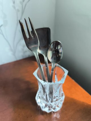 Juego cubiertos Solairelli italiano acero inox.