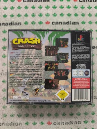 Crash Bandicoot PlayStation 1 (PS1) Gioco