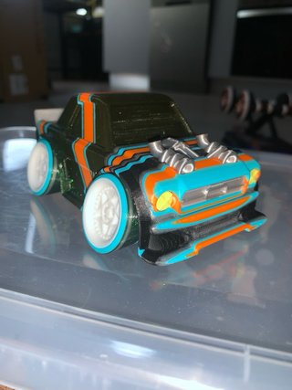 Carros miniatura personalizáveis