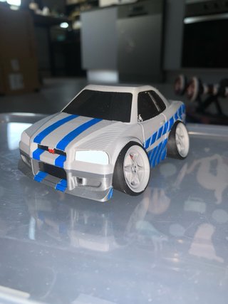 Carros miniatura personalizáveis