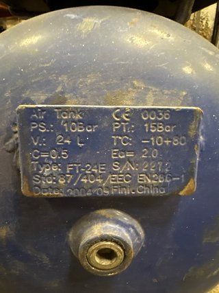 Compresor de aire 2HP 24L Josval
