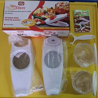 Cortador Verduras Super Nicer Dicer