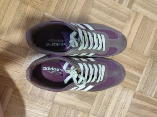 Adidas Gazelle Marrones/Moradas Talla 40