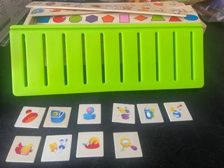 Juego Clasificación Montessori Madera
