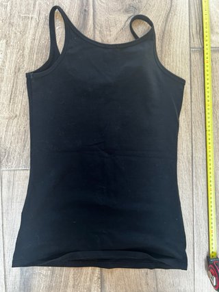 Camiseta tirantes negra mujer Talla M