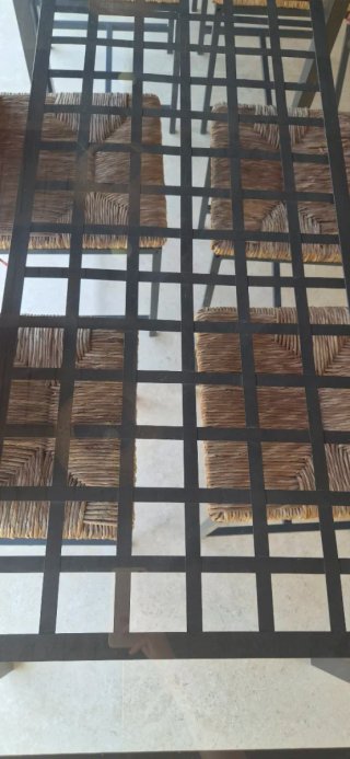 Conjunto 2 mesas + 8 sillas terraza