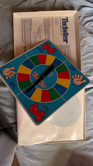 Twister gioco da tavolo MB Giochi