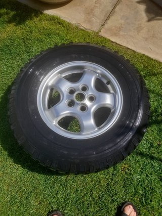 Llantas aluminio Land Rover con ruedas taco