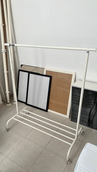 Perchero Metálico Blanco Ikea