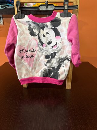 Felpa bambina Minnie Mouse