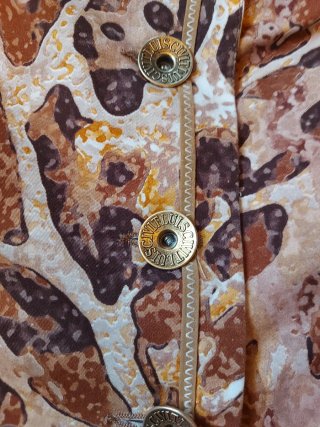 Giacchetta vintage Luis Civit con stampa animalier, taglia 44