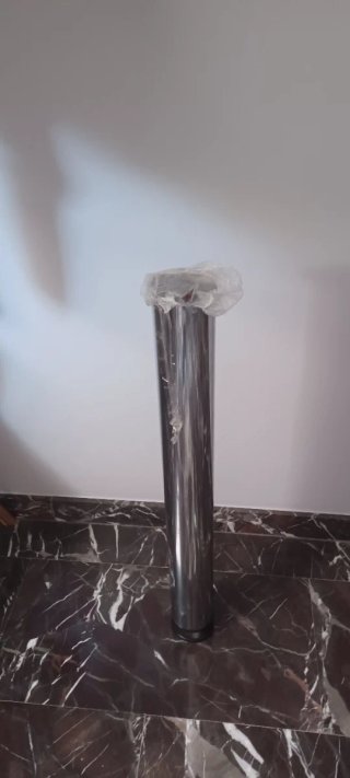 Mesa de estudio madera y metal