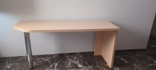 Mesa de estudio madera y metal