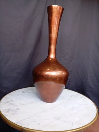 Jarrón Cobre Metálico Elegante