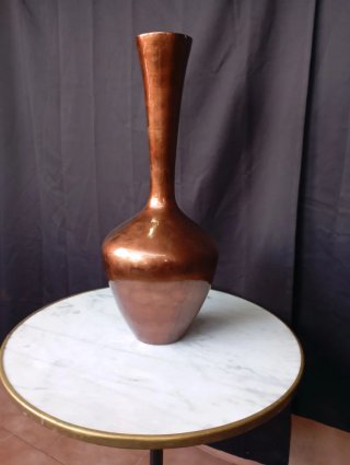 Jarrón Cobre Metálico Elegante