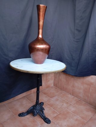 Jarrón Cobre Metálico Elegante