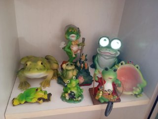 Figuras de Ranas Decorativas