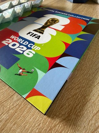 Álbum Mundial FIFA 2026 +todos los cromos