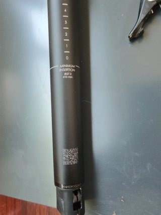 Tija telescópica Oquo (Orbea)