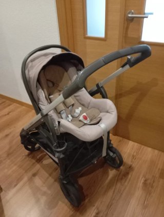 Carrito de bebe 3 piezas