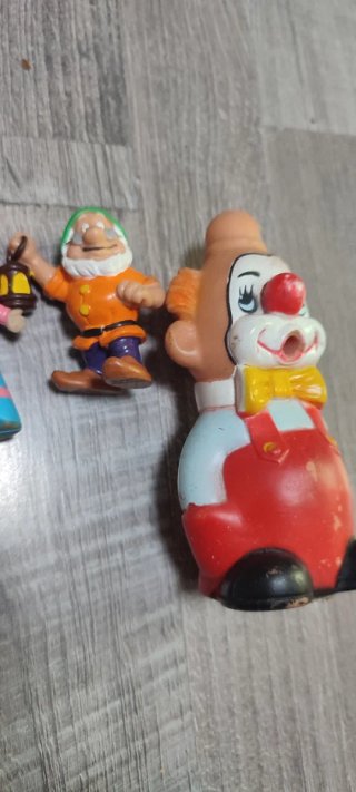 Lote Figuras PVC Vintage Mickey + Maquinita