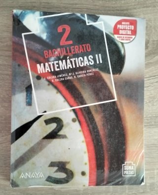 Matemáticas II. 2 Bachillerato
