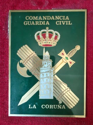Metopa Guardia Civil La Coruña