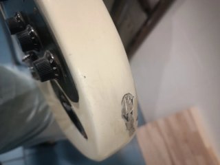 Guitarra Eléctrica Blanca - Decoración/Reparar