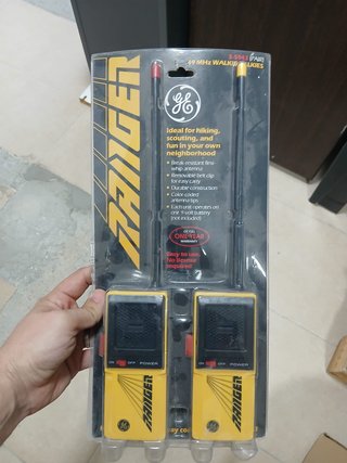 GE Ranger Walkie Talkies 49 MHz (Par)