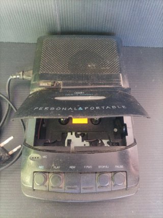 Gravador de Cassete Trek Personal & Portable