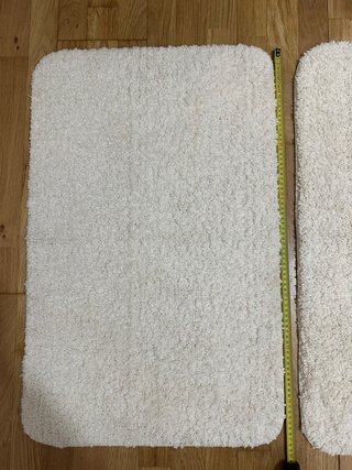 2 Alfombras de rizo ultra suaves Como nuevas
