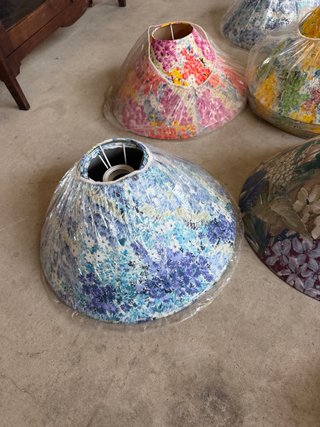 Tulipani per lampade con stampa floreale