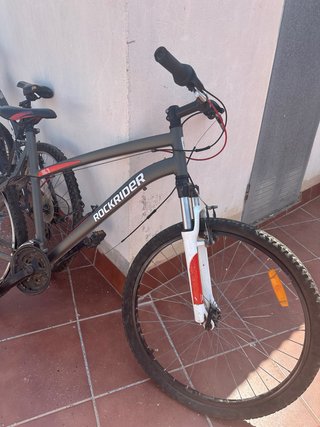 Bicicleta Rockrider Gris