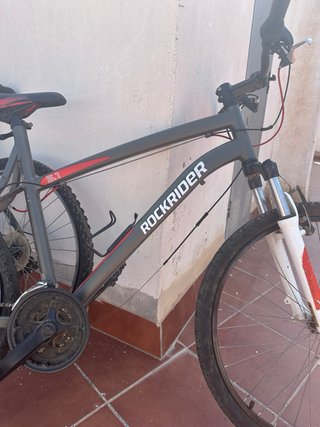 Bicicleta Rockrider Gris