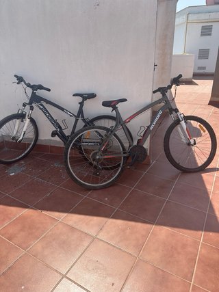 Bicicleta Rockrider Gris