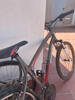 Bicicleta Rockrider Gris