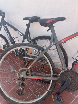 Bicicleta Rockrider Gris