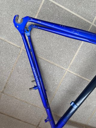 Giant Cadex HCM-3 Cuadro Bicicleta Azul