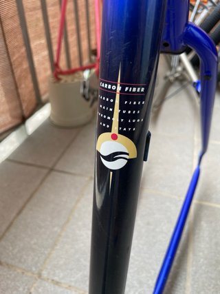 Giant Cadex HCM-3 Cuadro Bicicleta Azul