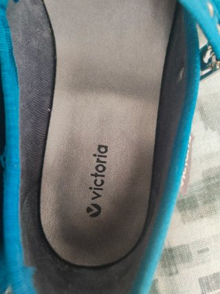 Merceditas Victoria Turquesa Talla 38
