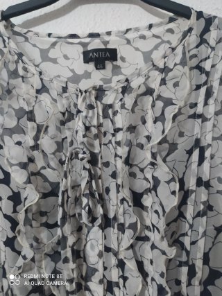 Vestido seda Antea floral