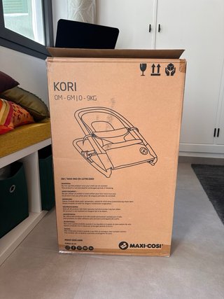 Hamaca Bebé Maxi-Cosi Kori Gris y Madera