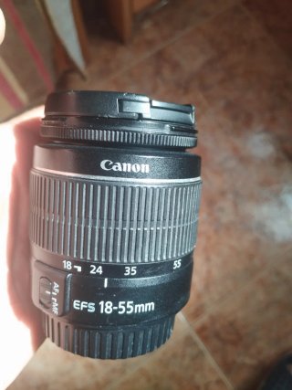 Objetivo Canon EFS 18-55mm