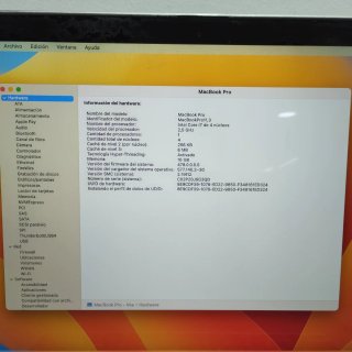 MacBook Pro 16GB RAM 512GB SSD
