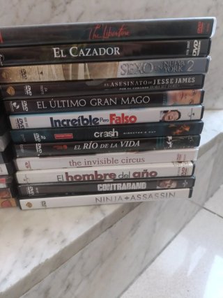 Lote 25 Películas DVD Acción/Crimen/Drama