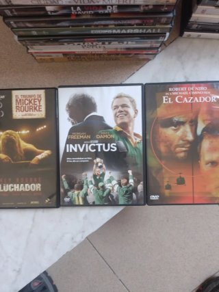 Lote 25 Películas DVD Acción/Crimen/Drama