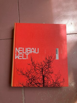 Libro de diseño newbau welt