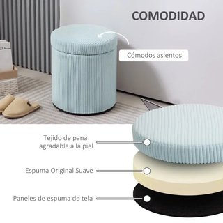 Puf azul