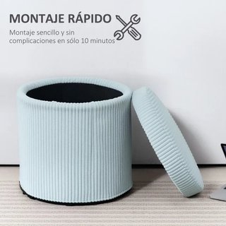 Puf azul
